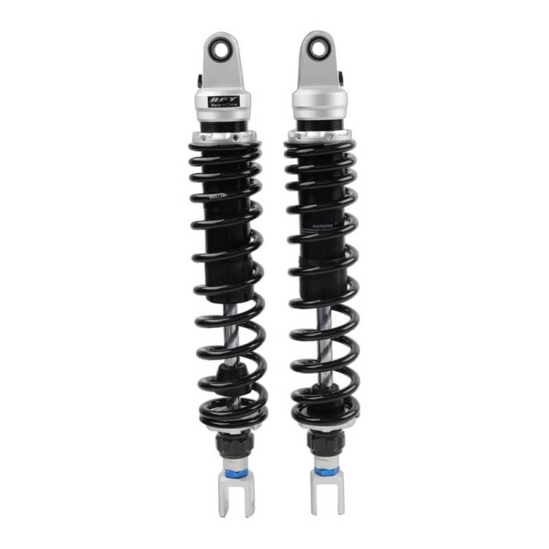 SIKUAI Motorrad 436mm Federaufhängung Stoßdämpfer Dämpfer Motorrad Einstellbar 1pc Für Universal Jahre Aluminium Silber Gabel von generisch