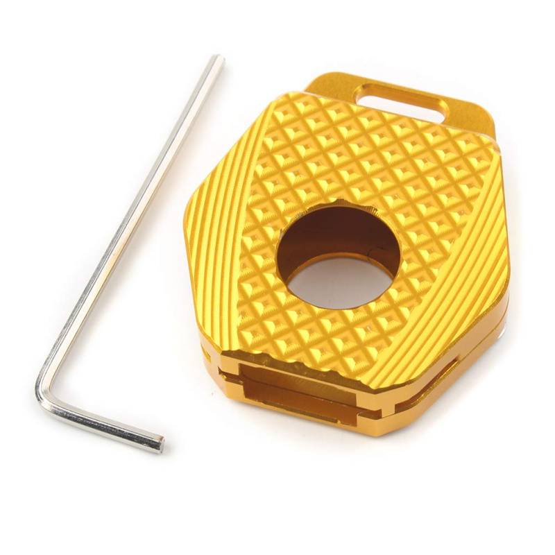 SIKUAI Motorrad Schlüssel Gehäuse Abdeckung Schutz Für CB400 VTEC CBR600RR CBR1000RR 2010-2020 CNC Gold von generisch