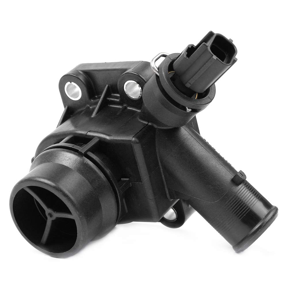 SIKUAI Motorrad Schwarz Motor Kühlmittel Thermostat Gehäuse Ersatz Mithelfer Für LR2 Für S60 XC60 SIKUAI Motorrad Schwarz Motor Kühlmittel Thermostat Gehäuse Ersatz Mithelfer Für LR2 Für S60 XC60 von generisch