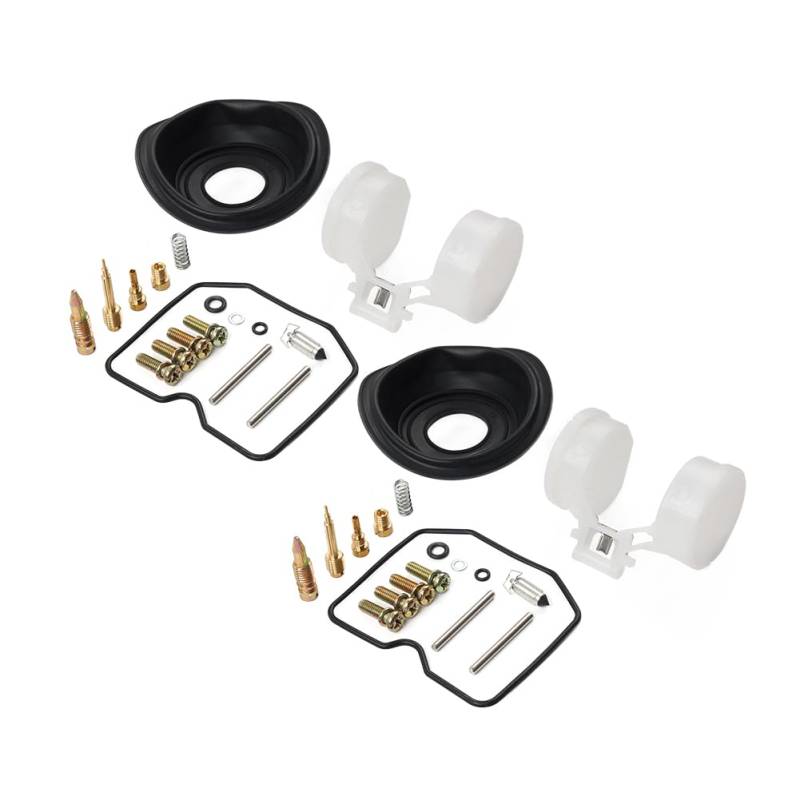 SIKUAI Rebuild Teile Vergaser Reparatur Kit Carb Zubehör Messing, Gummi Für 800 T100 01-08 2 Set von generisch