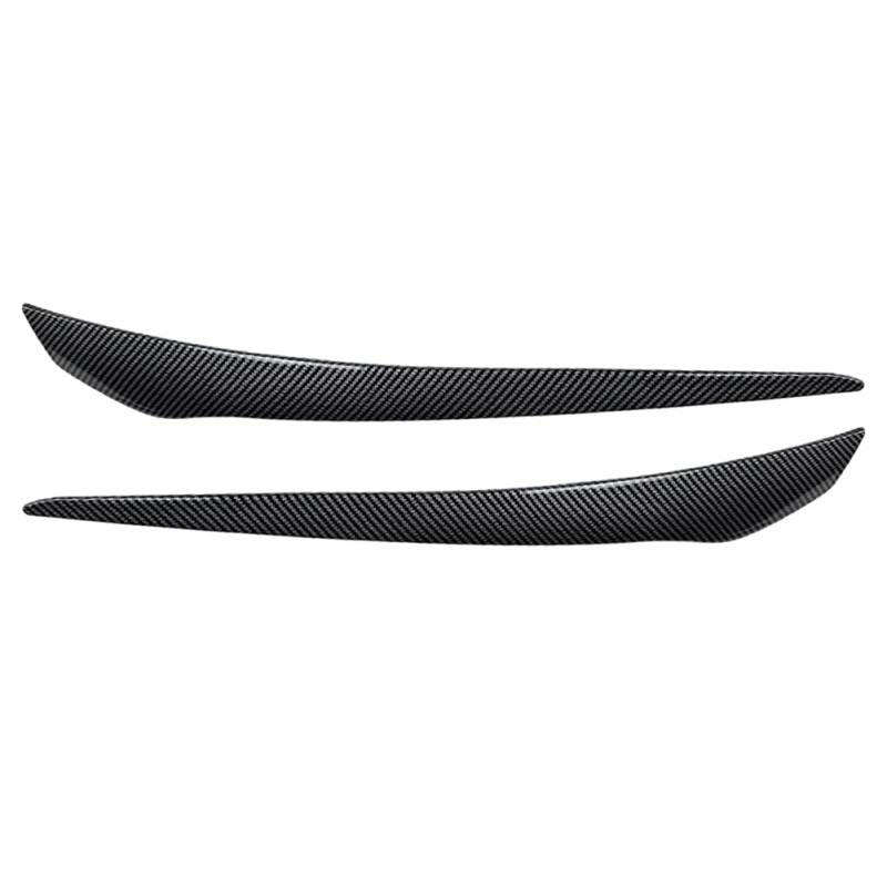 SIKUAI Scheinwerferblenden Abdeckung Carbonfaser-Optik ABS Für 3er E92 E93 LCI Coupe 10-12 Auto von generisch