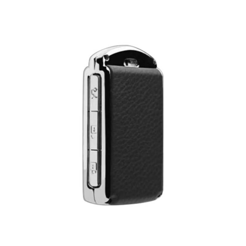 SIKUAI Smart Key Shell Case Cover Fernbedienung Leder Silber Schwarz Auto Für XC60 XC40 S90 XC90 V90 2018 2019 2020 von generisch