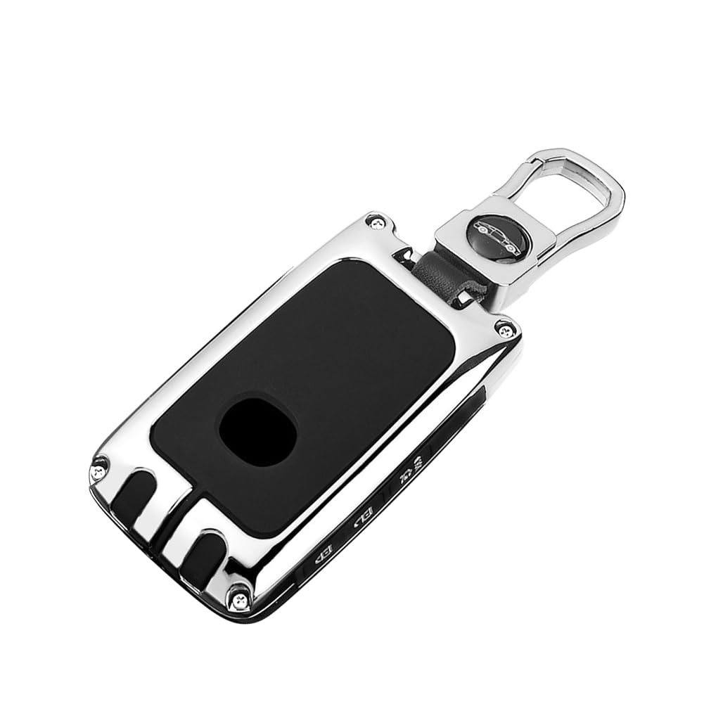 SIKUAI Smart Key Shell Fob Voll versiegelt Fall Abdeckung Fernbedienung A Silber Zink-Legierung Für 3 CX-30 CX-5 6 CX-9 2020 2019 Auto von generisch