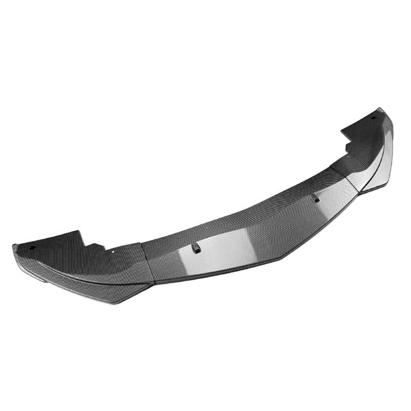 SIKUAI Spoiler Frontspoilerlippe Carbon Fiber Schwarz Links & Rechts ABS Für Giulia 952 Basislimousine 15-2022 3Stk von generisch
