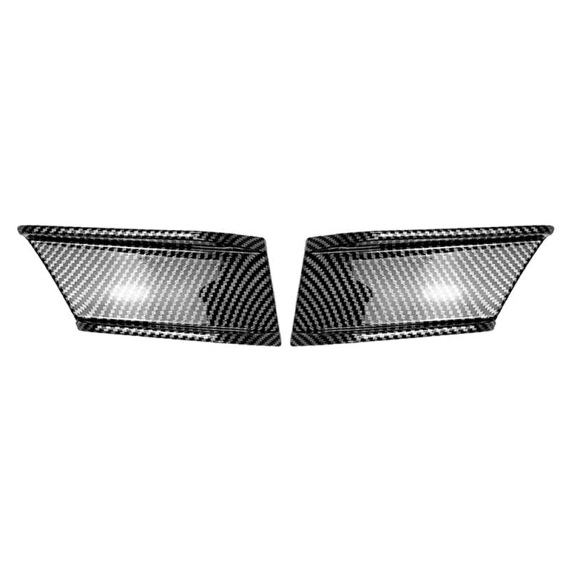 SIKUAI Spoiler Frontstoßstange Seitensplitter Karbonfaser Schwarz ABS Für 4er G22 G23 M Sport 20-2024 2Stk von generisch