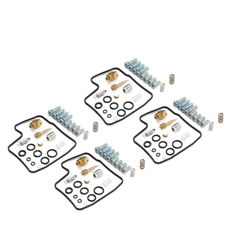 SIKUAI Vergaser Reparatursatz Gummi, Messing Für Interceptor 750 VF750F 1984 4 Sets von generisch