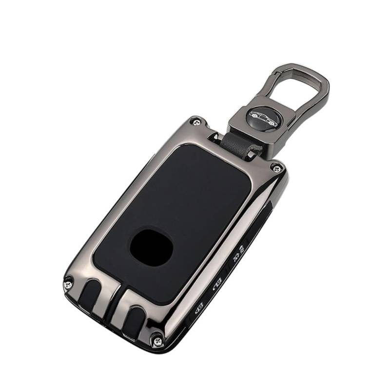 SIKUAI Zinklegierung Smart Remote Fob Schlüsselgehäuse Abdeckung Vollversiegelte Schale A Grau Für 3 CX-30 CX-5 6 CX-9 2020 2019 Auto von generisch