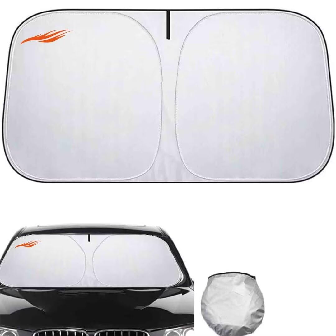 Sonnenschutz Auto frontscheibe kompatibel mit VW Golf Plus 2004–2014,Auto Sonnenschutz frontscheibe windschutzscheibe Sonnenschutz（Silver） von generisch
