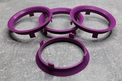 Zentrierringe Distanzringe 70,1 mm x 65,1 mm violett für Alufelgen von generisch