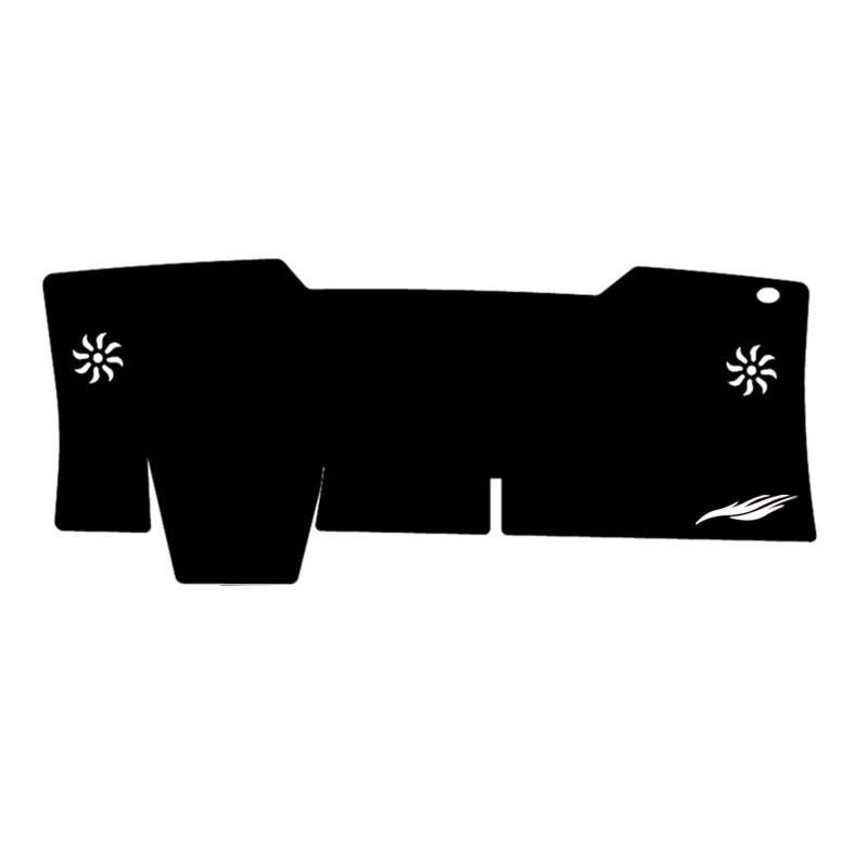 generisch Leder auto armaturenbrett abdeckung kompatibel mit Toyota NOAH/VOXY 90 serise (NO HUD) 2022-2025,Sonnenschutz, Staubschutz,auto armaturenbrett matte(black) von generisch