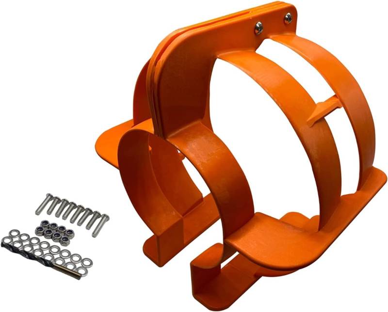 Außenbord Propeller Schutzgitter für die meisten 9,9-120 PS Bootsmotoren 9 11 13 14 Zoll (Orangee 25-35HP 11“) von ghtmarrine