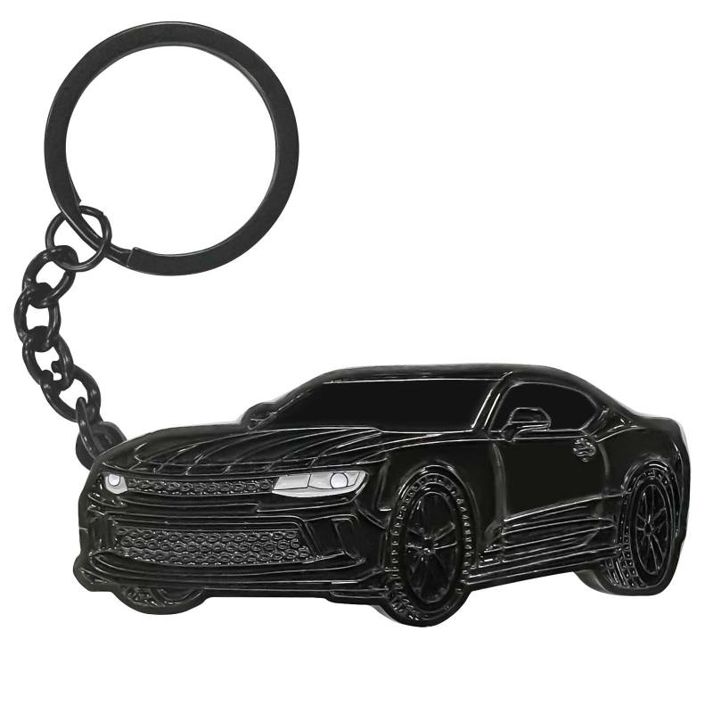 glahorse Für Chevy Camaro Schlüsselanhänger, für Chevy Camaro Zubehör 2010–2020, Pure Black, General purpose von glahorse