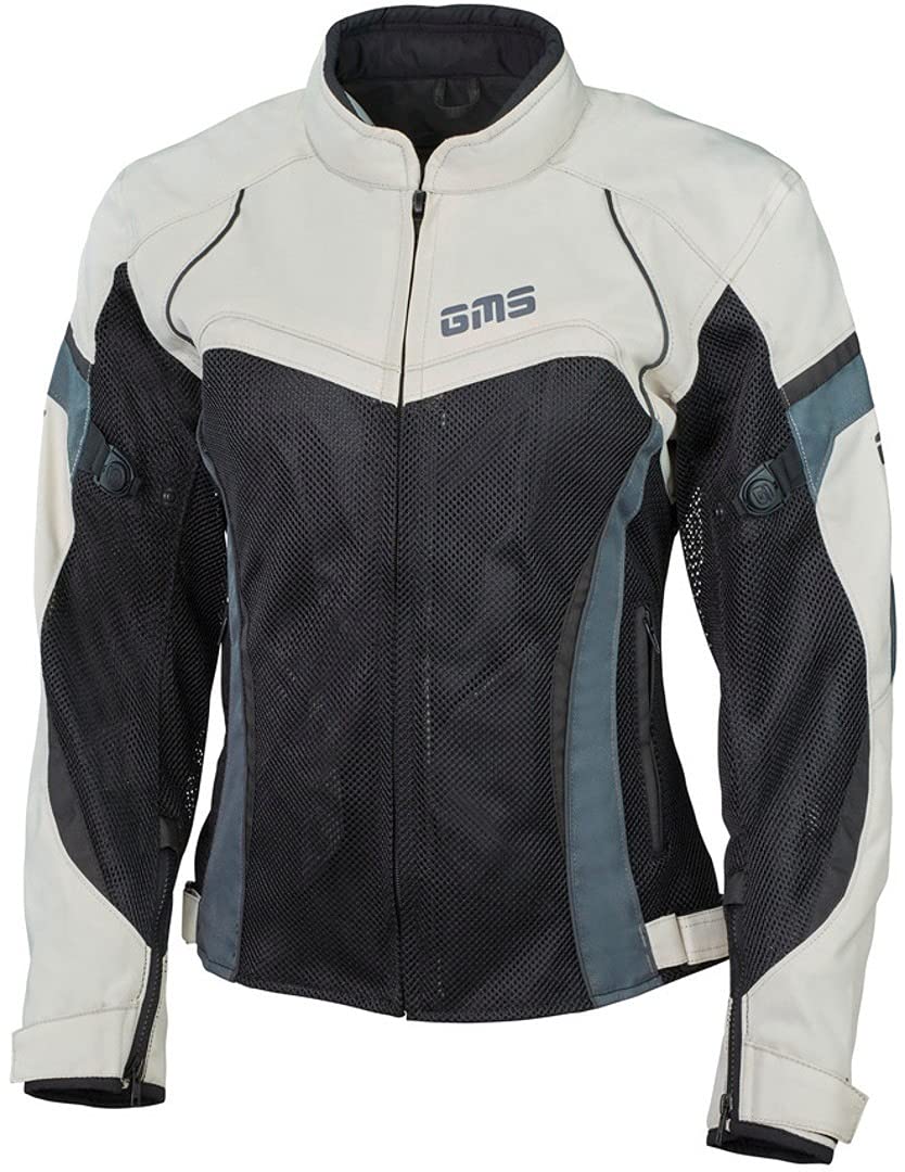 GMS Tara Mesh Damen Motorrad Textiljacke Sand/Schwarz XL von gms