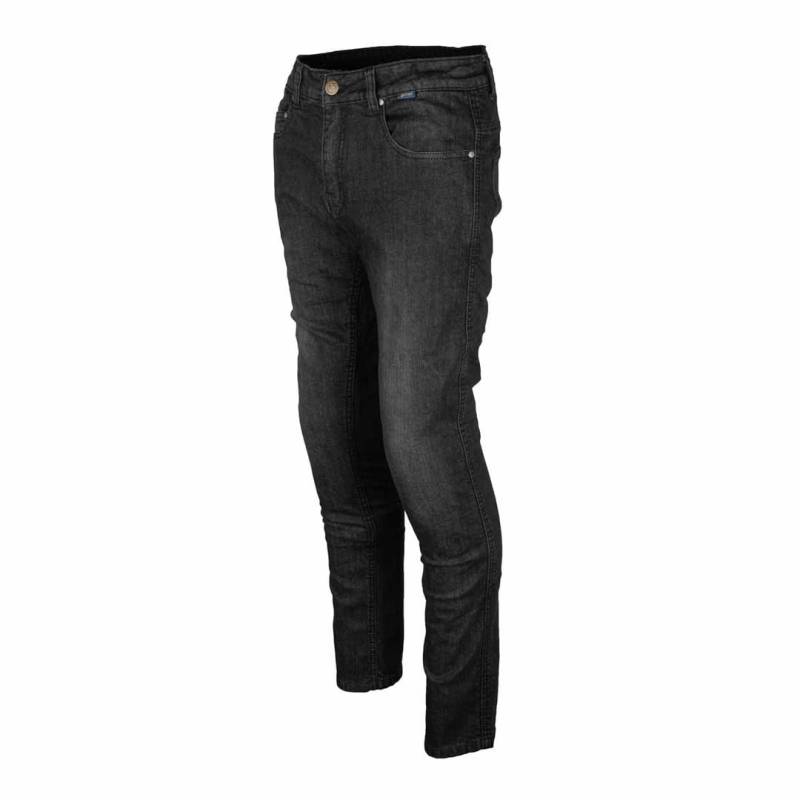 gms Rattle Slim Motorradjeans, schwarz/grau, 36 von gms