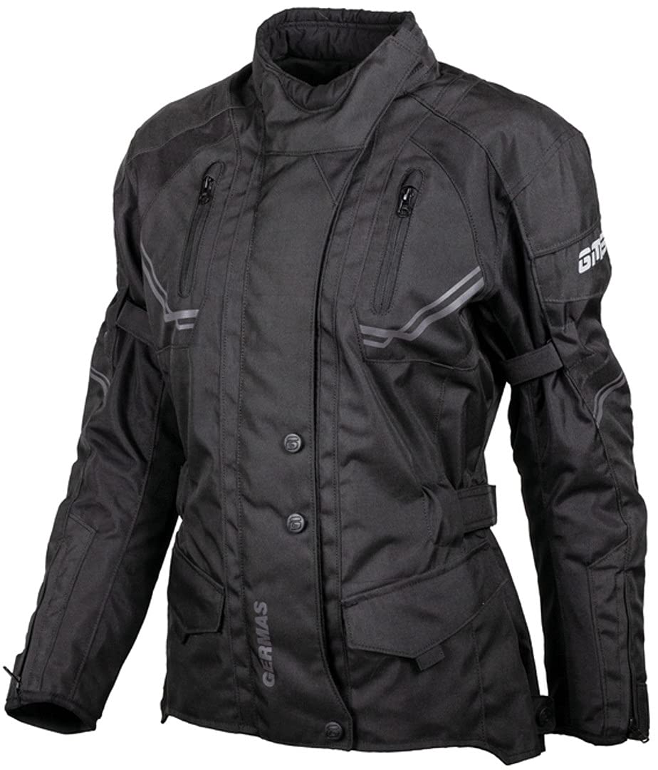 gms Taylor Damen Motorrad Textiljacke, schwarz, 10XL gms Taylor Damen Motorrad Textiljacke, schwarz, 10XL von gms