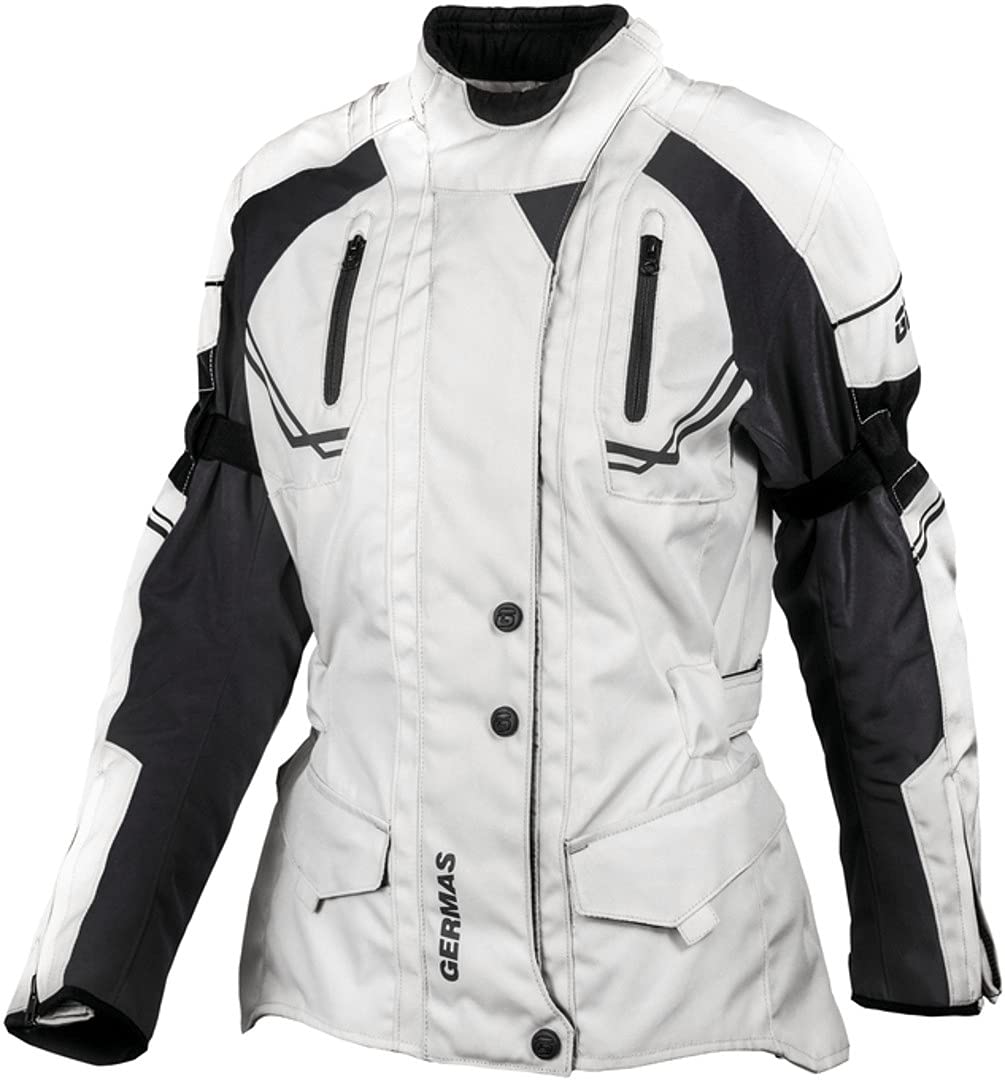 gms Taylor Damen Motorrad Textiljacke, schwarz/beige, 10XL gms Taylor Damen Motorrad Textiljacke, schwarz/beige, 10XL von gms