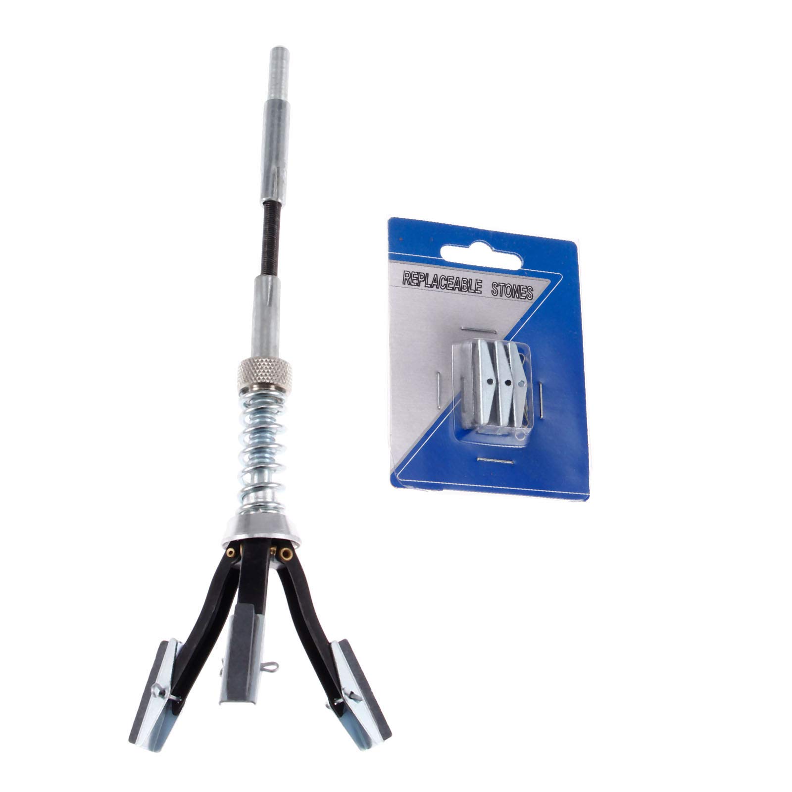 Motorzylinder, verstellbar, Deglazer, 1,9 cm bis 6,4 cm Durchmesser, mit 3-teiligen 1-1/8 Zoll Langen Steinen, Körnung 220 Motorzylinder, verstellbar, Deglazer, 1,9 cm bis 6,4 cm Durchmesser, mit 3-teiligen 1-1/8 Zoll Langen Steinen, Körnung 220 von gohantee
