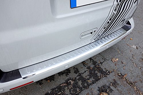 Fahrzeugspezifischer Ladekantenschutz mit Abkantung Edelstahl Matt gebürstet von goingfast