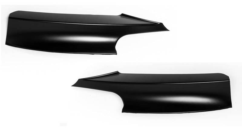 Front Spoiler Ecken Lippe Ansatz Schwarz lackierbar von goingfast