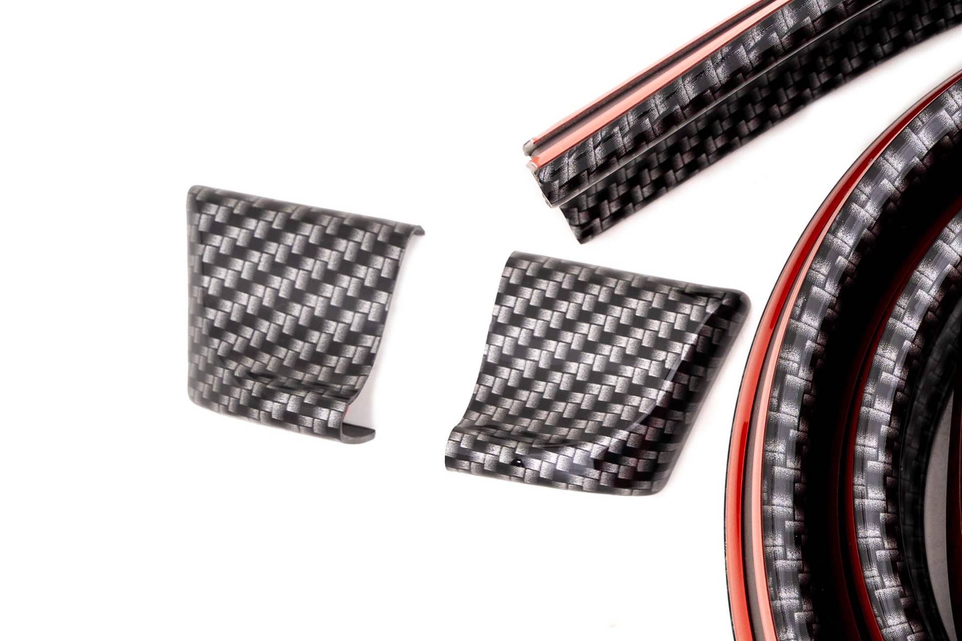 Kofferraum Heck Spoiler Lippe mit Befestigungsklebeband Carbon Look Kofferraum Heck Spoiler Lippe mit Befestigungsklebeband Carbon Look von goingfast