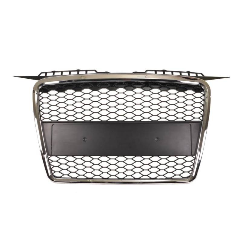 Kompatibel mit A3 8P Kühlergrill Wabengrill Front Grill Schwarz Chrom 05-08 von goingfast