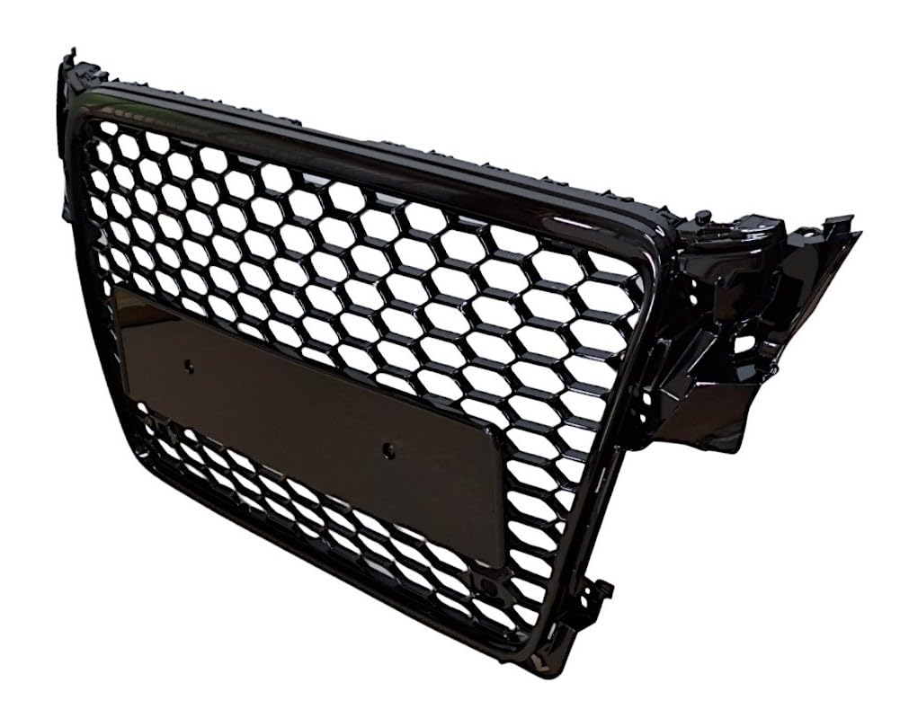 Kompatibel mit A4 B8 8K Kühlergrill Wabengrill PDC Front Grill Schwarz Glanz 07-12 Kompatibel mit A4 B8 8K Kühlergrill Wabengrill PDC Front Grill Schwarz Glanz 07-12 von goingfast