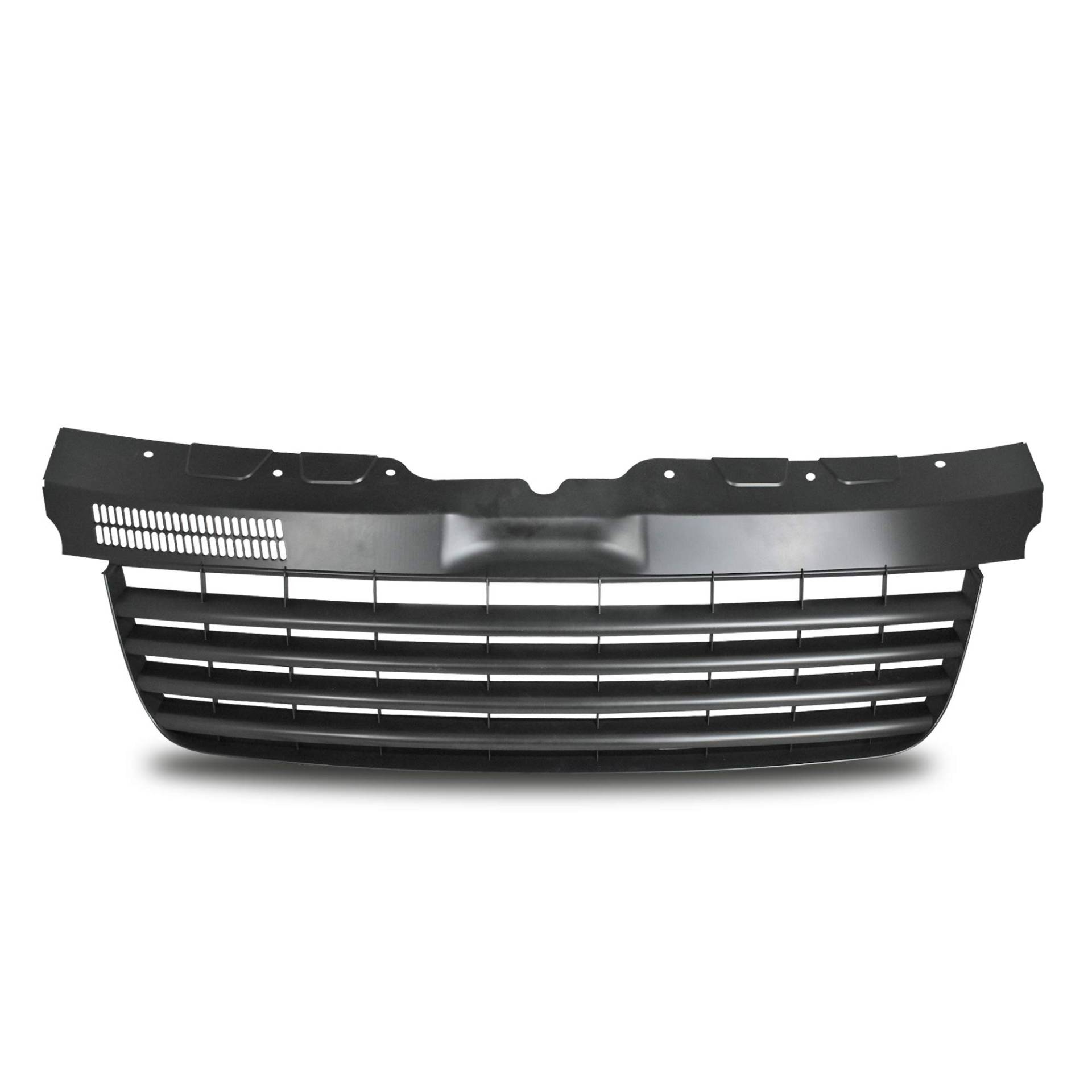Kühler- Sport- Front- Rippen- Grill ohne Emblem Schwarz Eintragungsfrei Kühler- Sport- Front- Rippen- Grill ohne Emblem Schwarz Eintragungsfrei von goingfast