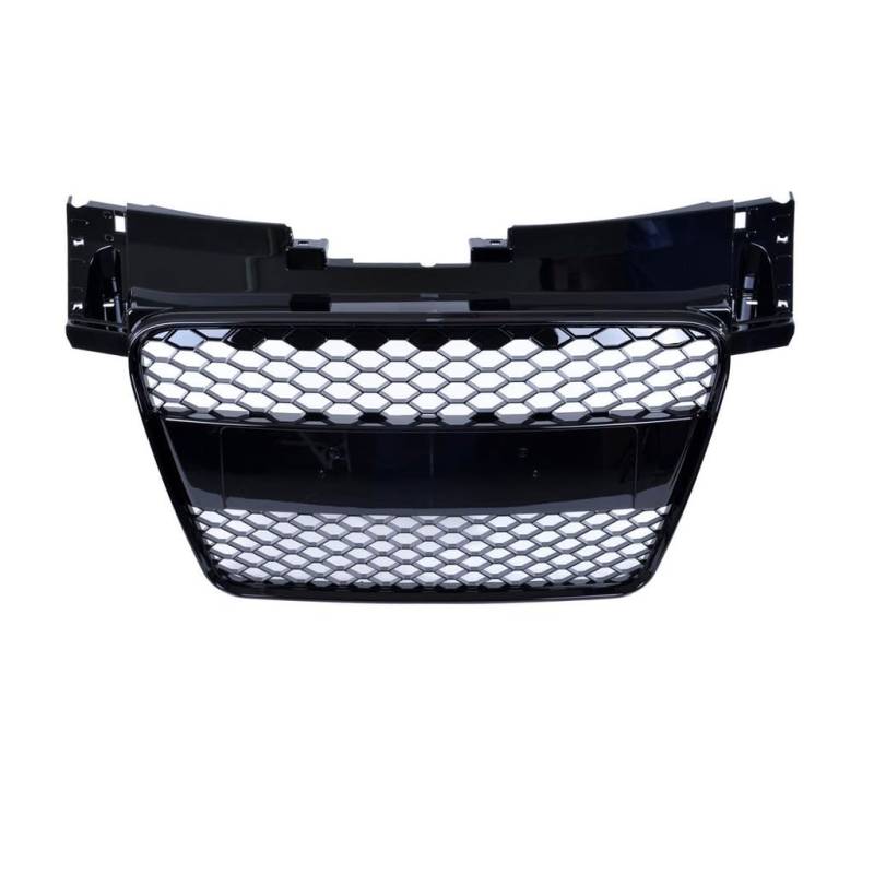 Kühlergrill Waben Front Grill Emblem passend für TT 8J Schwarz Glanz 2006-2010 von goingfast