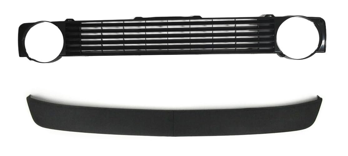 Kühlergrill ohne Emblem Front Spoiler Lippe Frontlippe Breit Tief passend für VW Golf 1 Kühlergrill ohne Emblem Front Spoiler Lippe Frontlippe Breit Tief passend für VW Golf 1 von goingfast