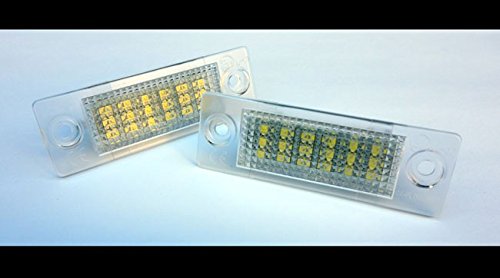 LED Kennzeichen Beleuchtung Nummernschildbeleuchtung passend für Golf 5 PLUS Passat 3BG Limousine T5 Passat 3C Touran 1 von goingfast