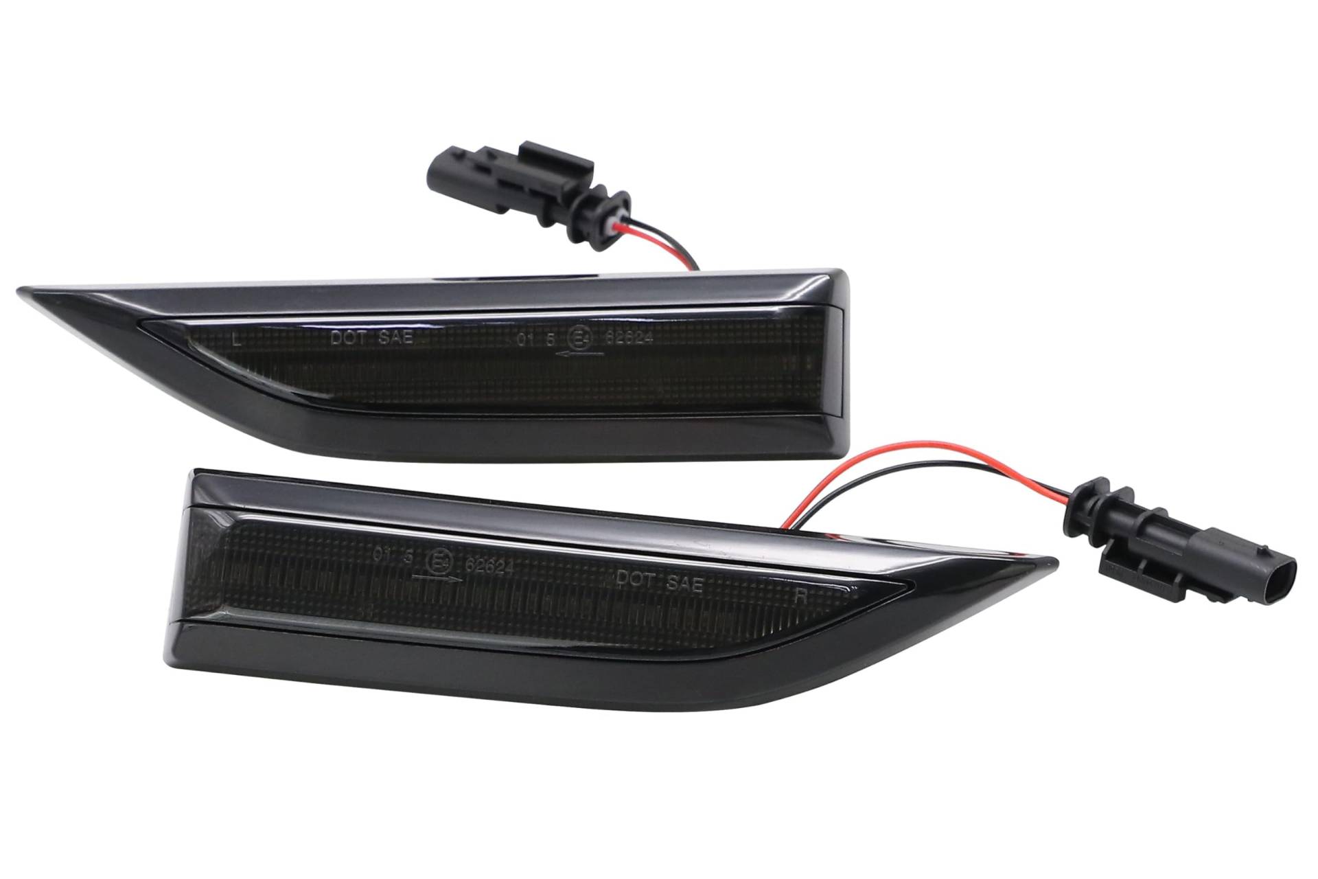 LED Seitenblinker Klar Schwarz Links+Rechts Set LED Seitenblinker Klar Schwarz Links+Rechts Set von goingfast