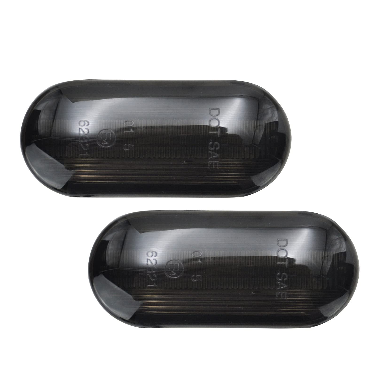 LED Seitenblinker Schwarz Oval Links+Rechts Set Eintragungsfrei LED Seitenblinker Schwarz Oval Links+Rechts Set Eintragungsfrei von goingfast