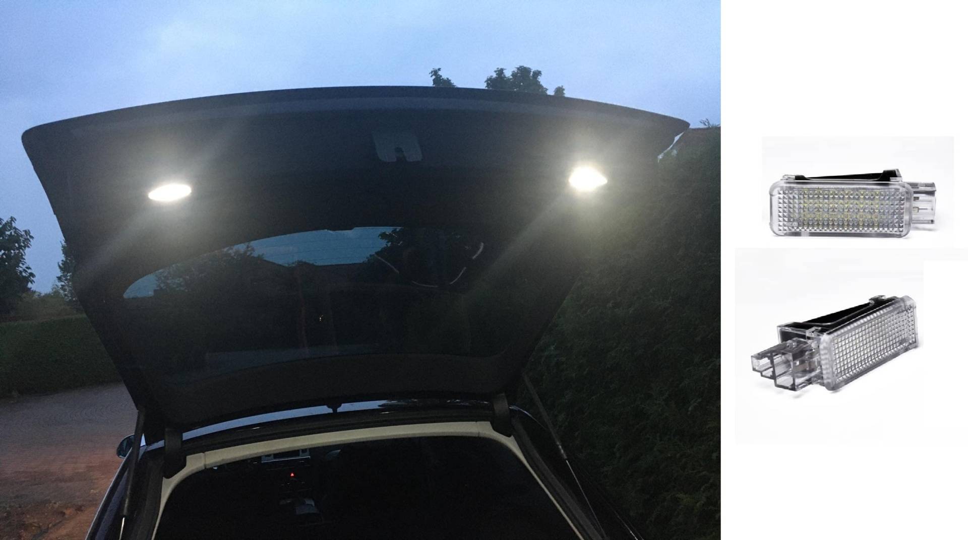 Kompatibel mit A6 4F Avant Heckklappen Innenraum Kofferraum Beleuchtung Kompatibel mit A6 4F Avant Heckklappen Innenraum Kofferraum Beleuchtung von goingfast