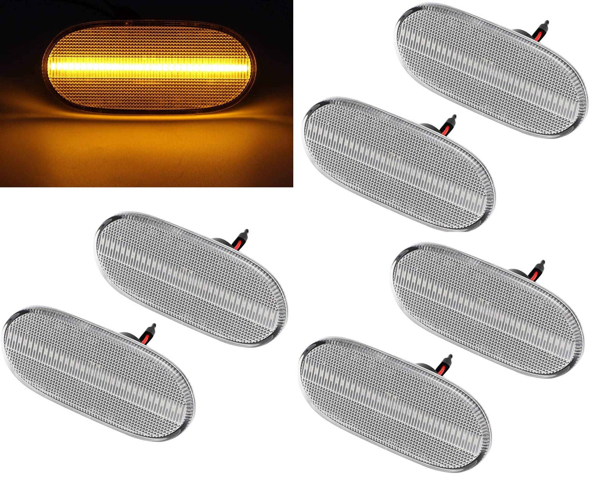 Passend für Mercedes Spinter W906 6x LED Seitenmarkierungsleuchten Weiss 06-13 Positionsleuchten Begrenzungsleuchten Eintragungsfrei Passend für Mercedes Spinter W906 6x LED Seitenmarkierungsleuchten Weiss 06-13 Positionsleuchten Begrenzungsleuchten Eintragungsfrei von goingfast
