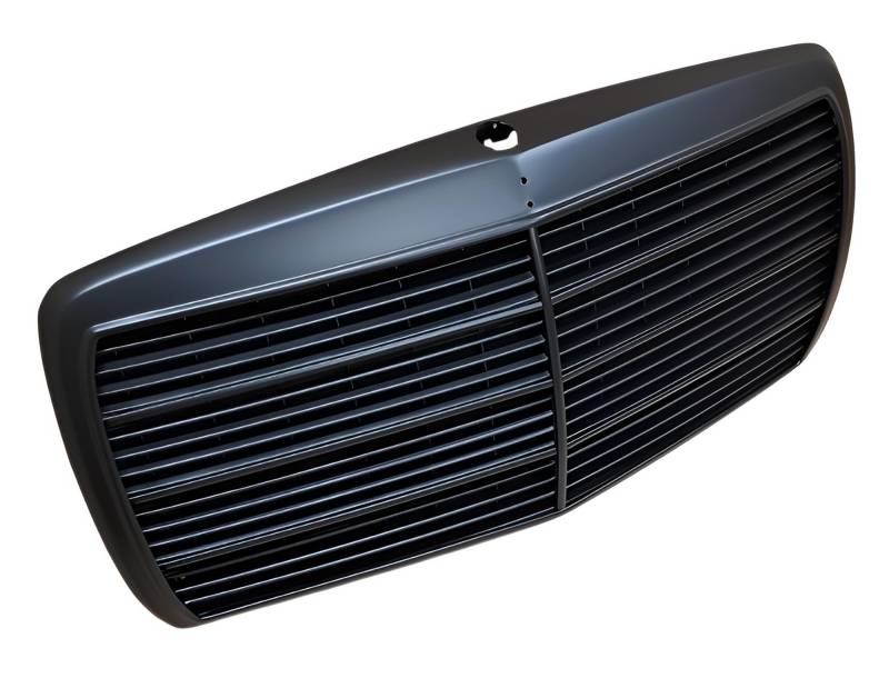 Passend für Mercedes W123 Grill Kühlergrill Frontgrill Schwarz Matt 1977-1985 von goingfast