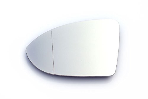 Passend für Golf 7 Spiegelglas Links Fahrerseite Beheizbar Asphärisch mit Trägerplatte von goingfast