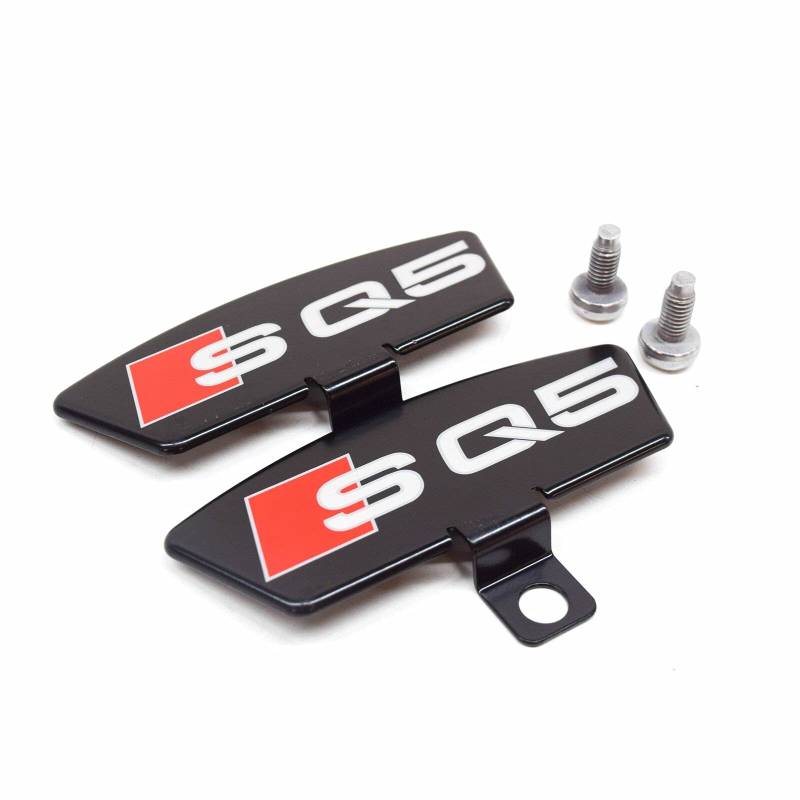 Passend für Audi Q5 8R Bremssattel Vorne 'S Q5' Abdeckblech 2Stk 8R0698618 Original von gtvtrading