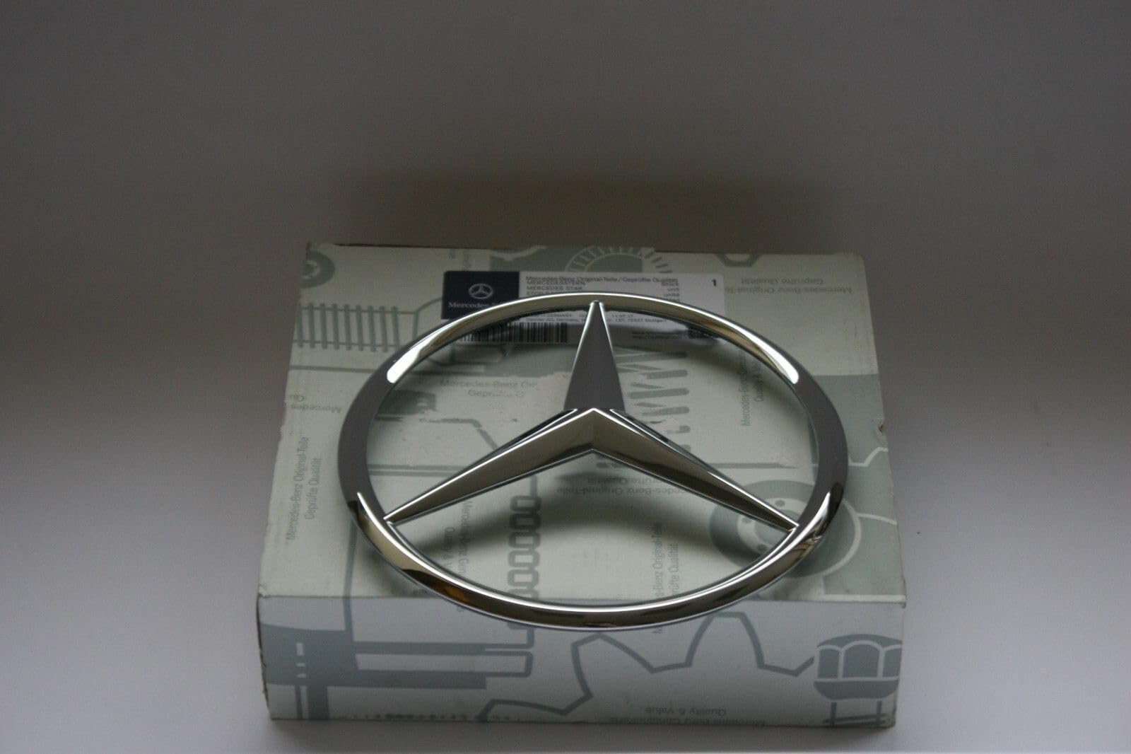 Passend für Mercedes-Benz CL C215 Kühlergrill-Stern-Emblem, Silber, A2158880186 Passend für Mercedes-Benz CL C215 Kühlergrill-Stern-Emblem, Silber, A2158880186 von gtvtrading