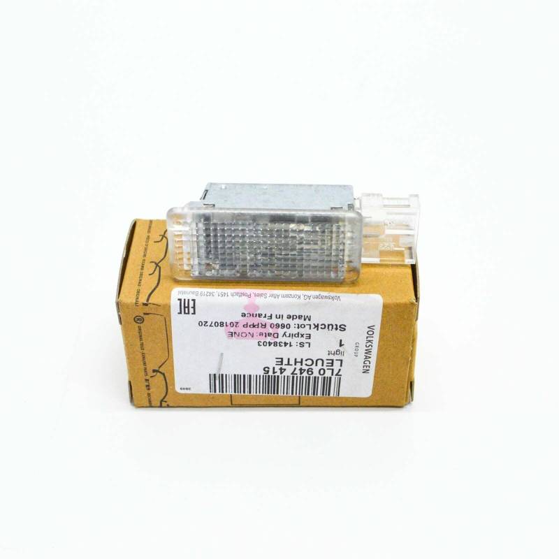Passend für Volkswagen Touareg 7L Innenraumleuchte Handschuhfach 7L0947415 Original von gtvtrading
