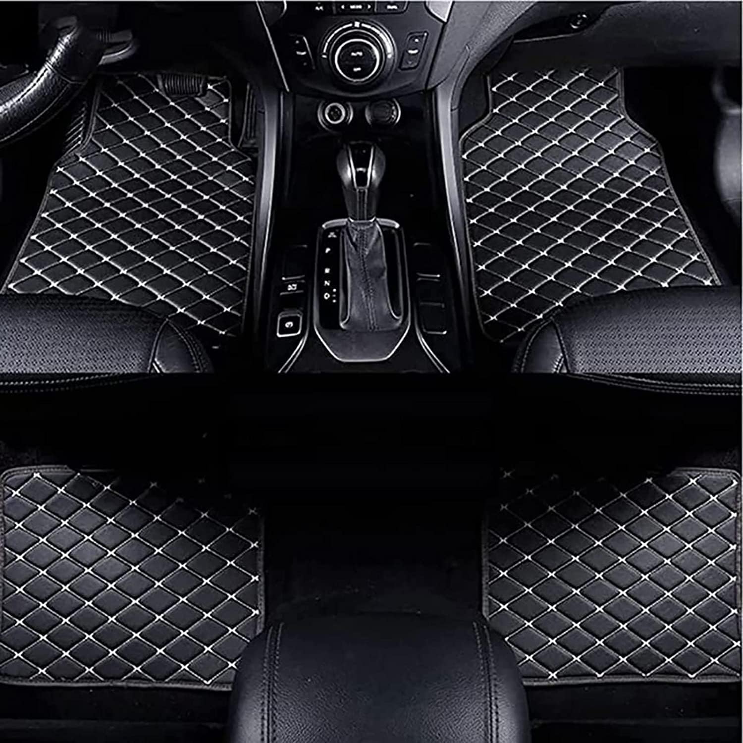 guizhenni Auto Fußmatten für B-MW Series 5 1995-2003 E39, Wasserdicht Anti Rutsch Matten Floor Mats Matten Auto ZubehöR,B/B Style guizhenni Auto Fußmatten für B-MW Series 5 1995-2003 E39, Wasserdicht Anti Rutsch Matten Floor Mats Matten Auto ZubehöR,B/B Style von guizhenni