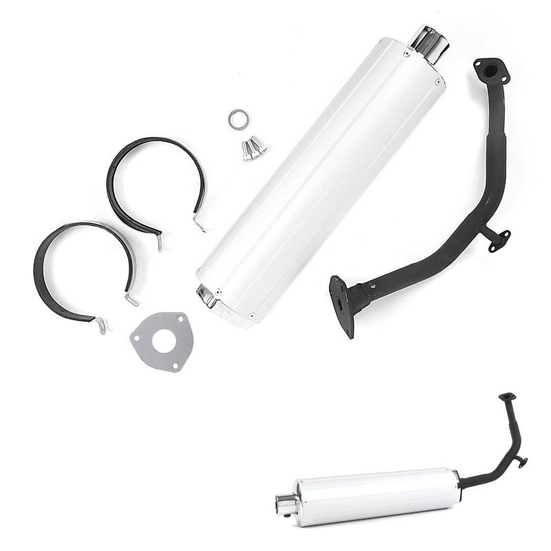 125-150cc AUSPUFF ANLAGE mehrteilig / SET > Krümmer mit Anschluss AGR für SARO SPORT AGM BENZHOU YIYING YY125T FLEX TECH HUATIAN HYOSUNG BUFFALO WIND MOTINO BENERO EPPELLA GMX JINLUN JMSTAR KREIDLER YIBEN ZNEN KARCHER KYMCO MOTORROW THURBO PEUGEOT JINAN QINGQI REX RS SACHS SUKIDA FOSTI XINLING XINTIAN KINROAD XT125T ZHONGSHEN ZHONGYU CHINA ROLLER GY6 von gy6-ersatzteile_de