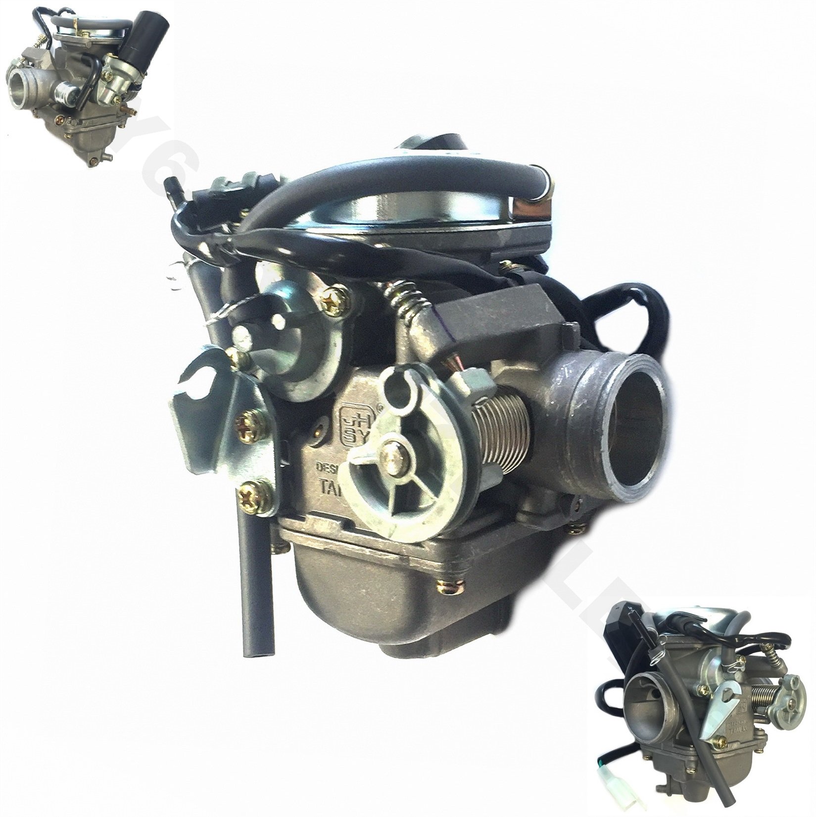 125-150cc VERGASER KOMPLETT Ø24,5mm für BAOTIAN BENZHOU YIYING HISUN JONWAY FOSTI HYOSUNG ZNEN CHINA ROLLER 4-TAKT GY6 125-150cc VERGASER KOMPLETT Ø24,5mm für BAOTIAN BENZHOU YIYING HISUN JONWAY FOSTI HYOSUNG ZNEN CHINA ROLLER 4-TAKT GY6 von gy6-ersatzteile_de