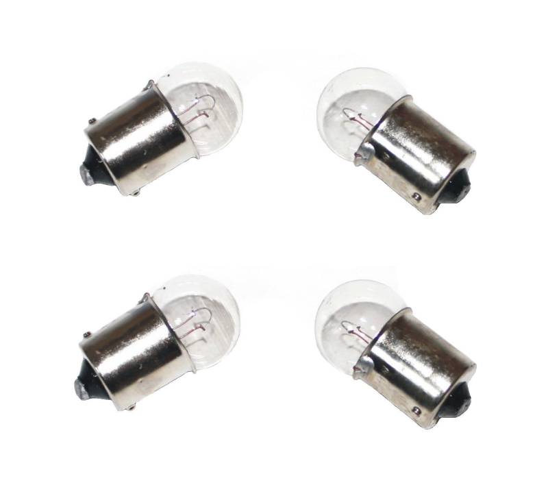gy6-ersatzteile_de BLINKER LAMPEN BIRNE 12V 10W klar Glass BA15S für YIYING KYMCO JMSTAR BAOTIAN PEUGEOT FLEX TECH ERING ZNEN ROLLER von gy6-ersatzteile_de