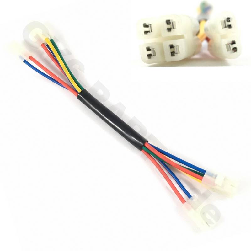 CDI/ZÜNDEINHEIT/ZÜNDBOX - ADAPTER KABEL 2 STECKER 6-Polig auf 2 STECKER für CHINA ROLLER BAOTIAN BENZHOU YIYING RETRO GMX FLEX TECH YIBEN ZNEN HUATIAN ITALJET JONWAY KYMCO AGILITY...GY6 von gy6-ersatzteile_de
