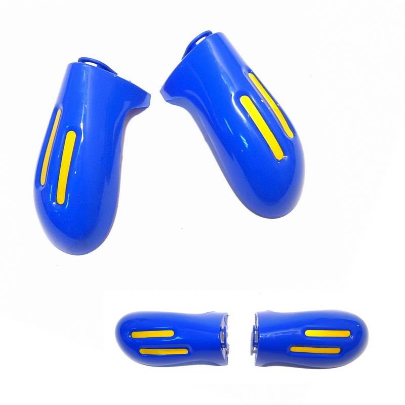 gy6-ersatzteile_de HANDSCHALEN / PROTEKTOREN für BT49QT-7, BT50QT-7, JL50QT-8, YY50QT-26 u.a. - Blau lackiert, Kunststoff, Einschraubbar, links/rechts, Motorrad von gy6-ersatzteile_de