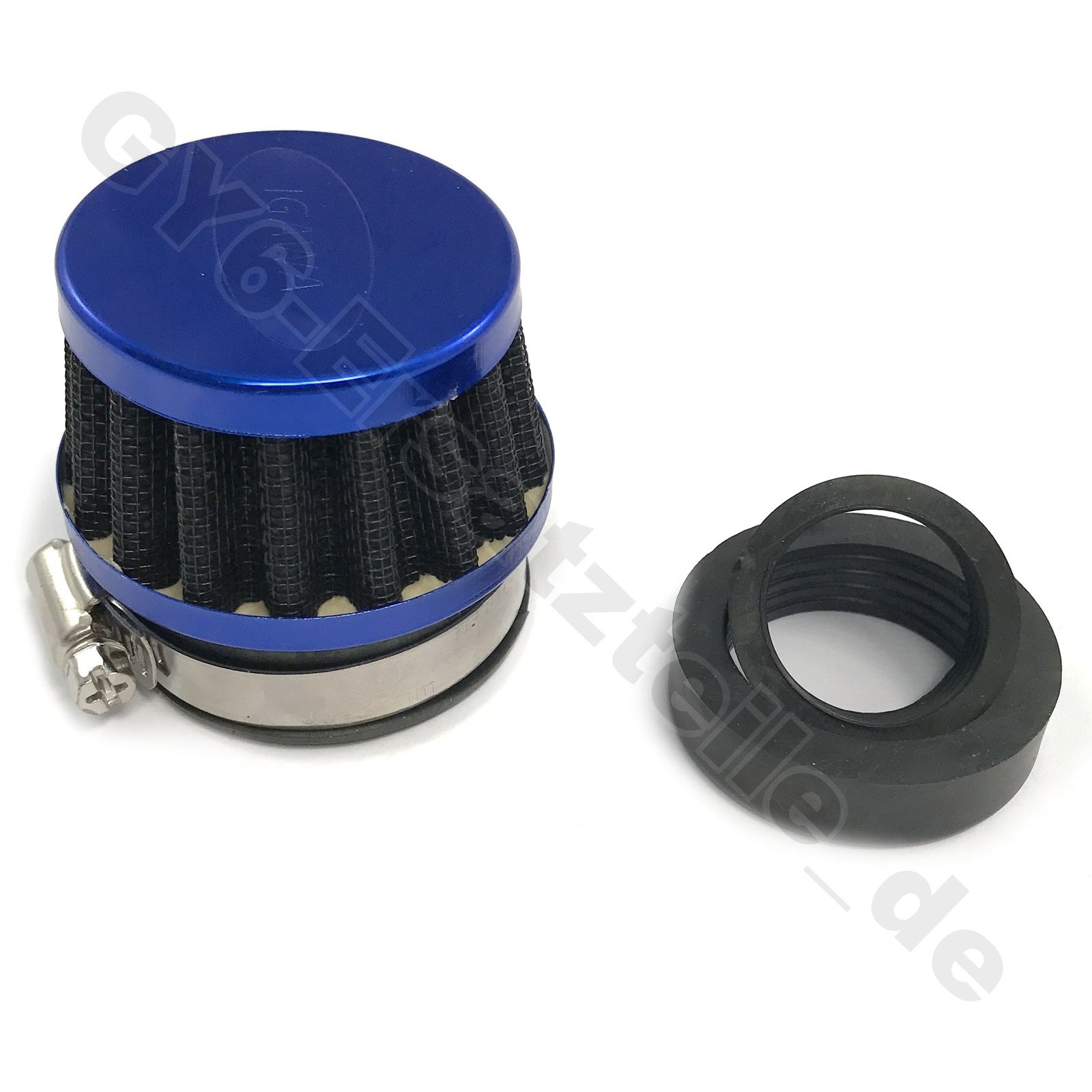 RACING SPORT LUFTFILTER 25-47mm in BLAU / 50-125ccm z.B. SARO AGM BENZHOU YIYING JINLUN ZNEN KYMCO CHINA ROLLER GY6 von gy6-ersatzteile_de