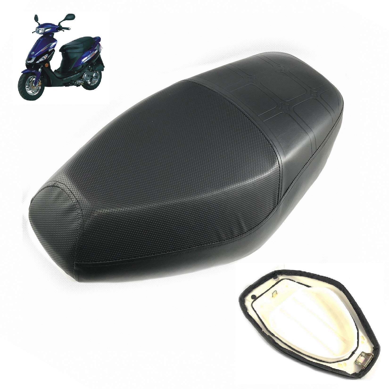 SITZBANK/SATTEL für 4-TAKT CHINA ROLLER 50 z.B. passend für REX RS450 RS400 RS460 und baugleiche.in schwarz. SHENKE JONWAY JINAN QINGQI QM50QT-6 CHINA ROLLER REX MODELLE SITZBANK/SATTEL für 4-TAKT CHINA ROLLER 50 z.B. passend für REX RS450 RS400 RS460 und baugleiche.in schwarz. SHENKE JONWAY JINAN QINGQI QM50QT-6 CHINA ROLLER REX MODELLE von gy6-ersatzteile_de