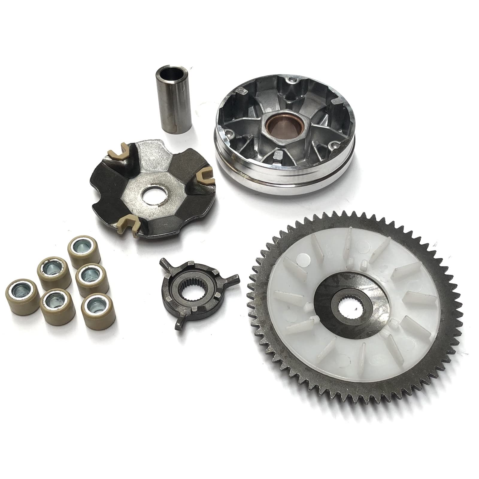 VARIOMATIK SET 8.4 Gramm - 4-TAKT GY6 für BAOTIAN HYOSUNG BENZHOU YIYING FLEX TECH ERING SUKIDA JINAN QINGQI REX RS AGM GMX und andere CHINA ROLLER VARIOMATIK SET 8.4 Gramm - 4-TAKT GY6 für BAOTIAN HYOSUNG BENZHOU YIYING FLEX TECH ERING SUKIDA JINAN QINGQI REX RS AGM GMX und andere CHINA ROLLER von gy6-ersatzteile_de