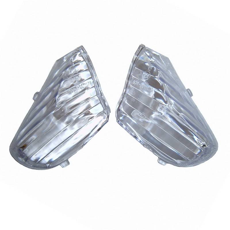 2EXTREME RÜCKLICHT/RÜCKLEUCHTE > BLINKER GLÄSER SET * KLAR/WEISS für 4-TAKT CHINA ROLLER für REX BAOTIAN BENZHOU YIYING JINLUN JACK FOX FLEX TECH SARO ZNEN JMSTAR u.a. von 2EXTREME