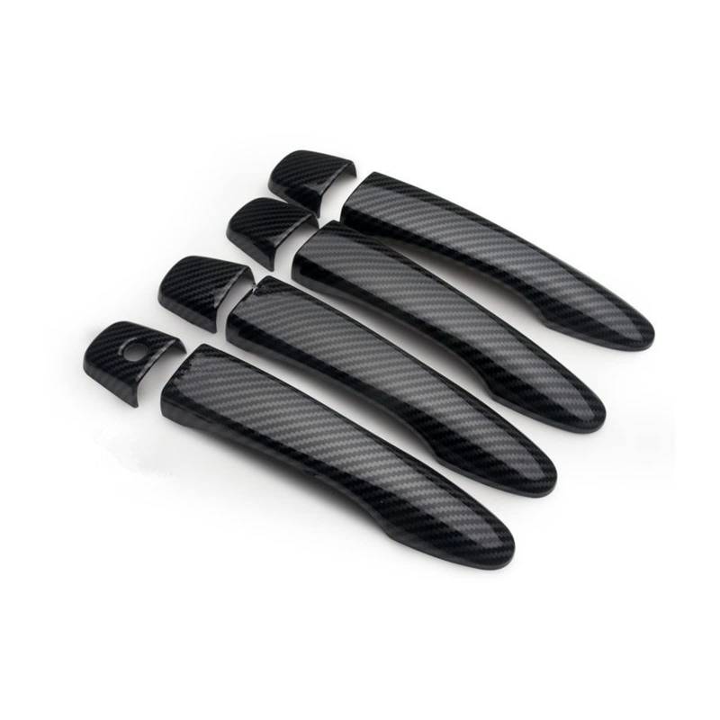 Türgriffabdeckung Für Nissan Für X-Trail T32 2014-2020 X Für Trail Für XTrail Carbon-Faser-Look-Auto-Türgriff-Schüssel-Abdeckung Styling-Zubehör-Aufkleber Auto Türgriff (Größe : Handle 0 button) von haimaodianzi